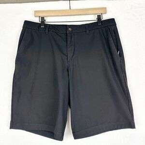 Lululemon Mens Commission Short Relaxed Size 34 Warpstreme 11" Black Athletic
